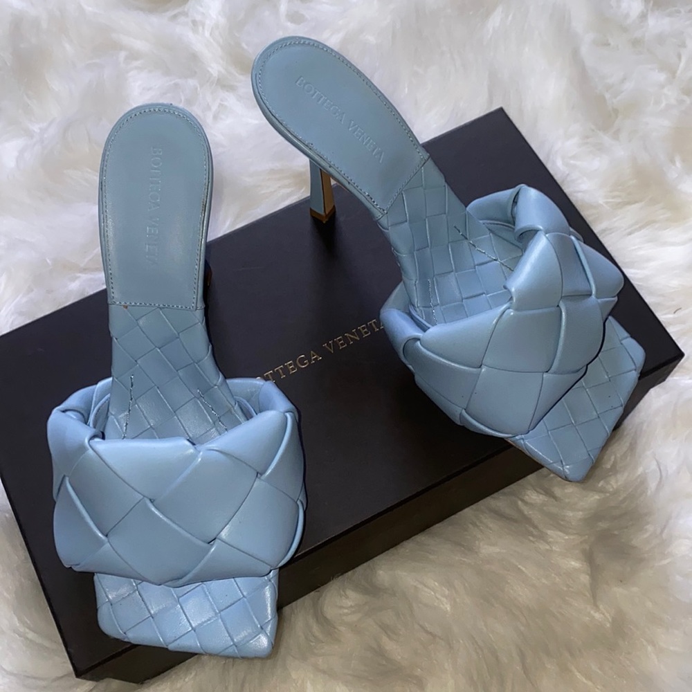 Bottega Veneta Lido Sandal Heel